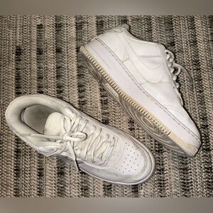Nike W AF1 Air Force 1 Shadow Triple White Sneakers Shoes CI0919-100 Women's 10